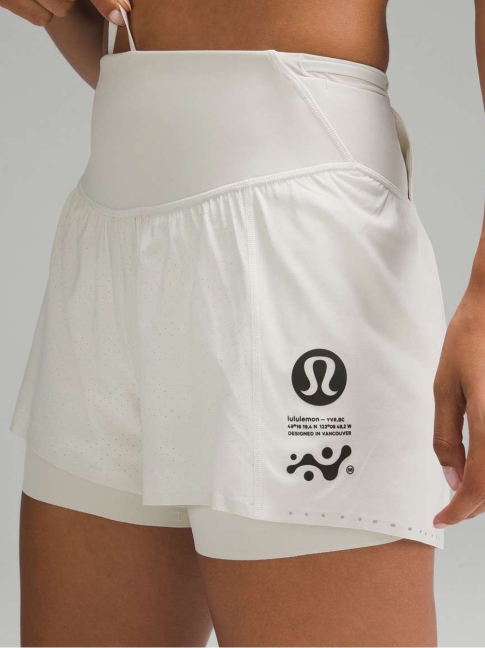 Lululemon Nulux Road to Trail High-Rise Short 4" Size 0